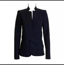 Blazer con risvolto con