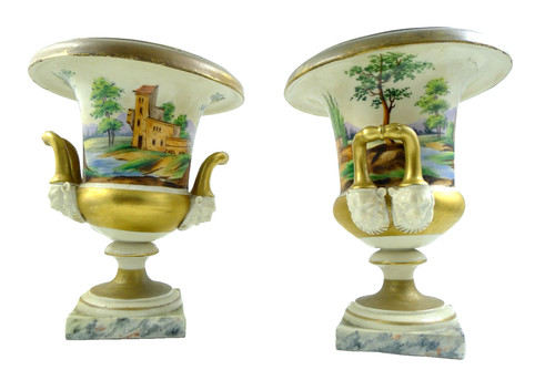 Antica coppia vasi - antica, a