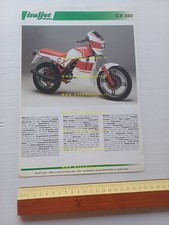 Italjet CX 350 - Pack 2 50 depliant ITALIANO originale