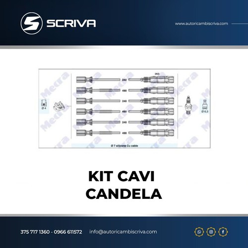Kit cavi candela smart - candela, fortwo