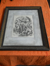 stampa francese con cornice