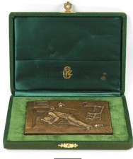 UGO ATTARDI  SCULTURA IN BRONZO CUSTODIA ORIGINALE 1987 UIL  FIRMATA E DATATA 86