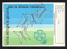 Cartolina lotteria nazionale - cartolina,