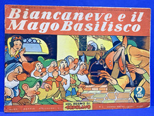 NEL REGNO DI TOPOLINO 92 BIANCANEVE BASILISCO Disney Mondadori 1939 ORIGINALE