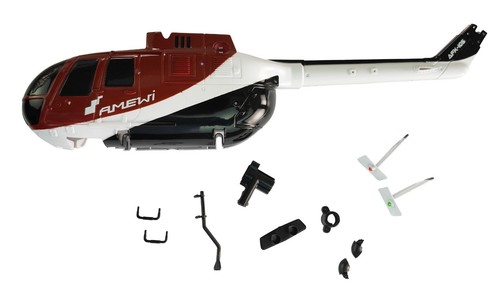 Fusoliera mini elicottero - fusoliera,