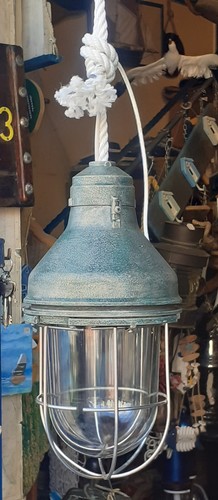 Lampada ghisa vintage - in,