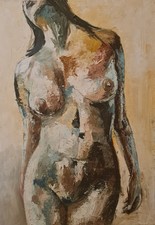 quadro olio su tela, 50x70