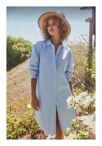 Abito donna bogner blu lino - blu,