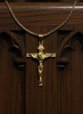 Collana con pendente croce - con,
