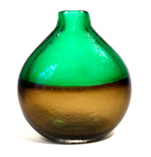 Vaso vintage in vetro di