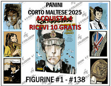 PANINI CORTO MALTESE 2025