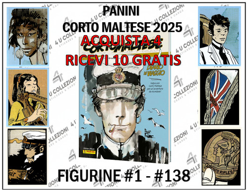 Panini corto maltese 2025 - maltese,