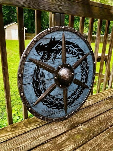 Larp warrior viking - warrior, round