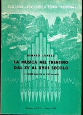 Musica nel trentino dal xv - musica,