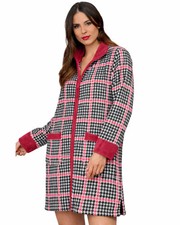 Vestaglia Donna in Pile Coral