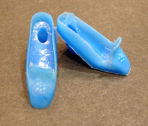 Barbie scarpe blu vintage - scarpe,