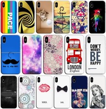 CUSTODIA COVER MORBIDA  IN TPU PER APPLE IPHONE XR / XS / XS MAX FANTASIA O