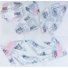 Adesivi Gotici Per Carena Pit Bike CRF 70 Grafiche BSE Cross