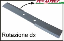 Lama rotazione destra ORIGINALE INTERMAC tagliaerba serie RM115 07U150.38