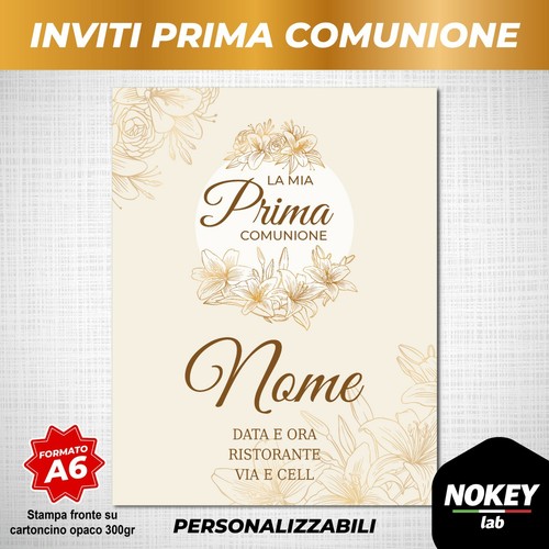 Inviti prima comunione