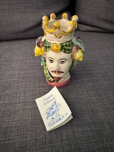 Teste moro ceramica di - teste,