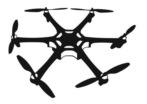 Adesivo esacottero dji f550 - esacottero,