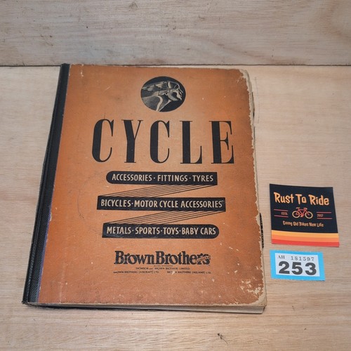 Vintage bicycle catalogue - bicycle,