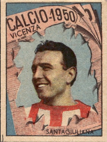 Figurina calciatori vav 1950 - figurina,