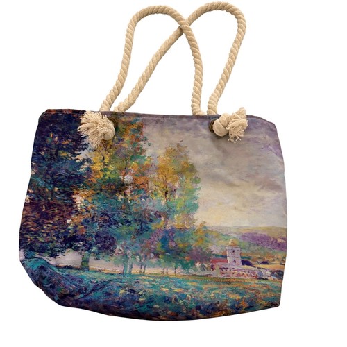 Borsa spiaggia tela - in,