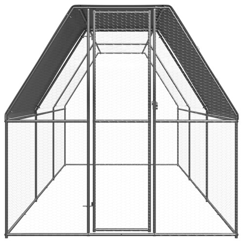 Pollaio esterno 2x6x2 in - da,