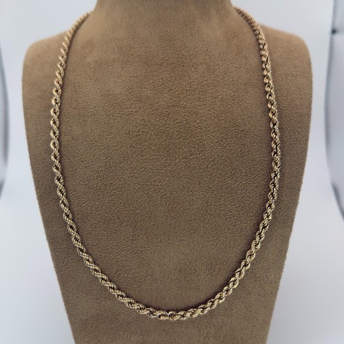 Collana catena corda oro
