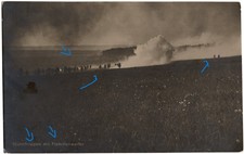 TRUPPE D'ASSALTO CON LANCIAFIAMME STOSSTRUPP STURMTRUPP NEBULOSE FOTO 1918