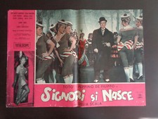 fotobusta SIGNORI SI NASCE (1960) TOTO', P. DE FILIPPO,  -  tipo LOCANDINA