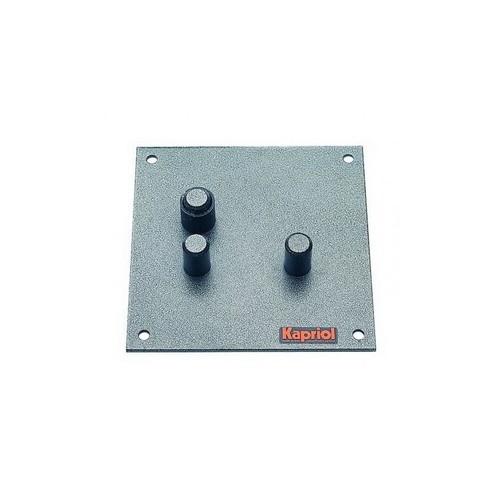 Piastra piegastaffe 18x18 - piastra,
