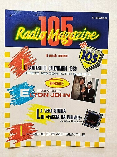 Radio 105 magazine 1989 - 105, 3-1989