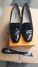 Scarpe donna in vernice nera Valleverde Tg. 38,5 eleganti dalla calzata comoda