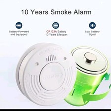 Rilevatore Fumo Batteria Litio