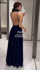 ZARA ABITO LUNGO SENZA SCHIENA