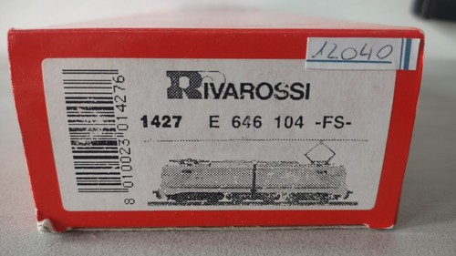 Locomotiva e646 104 rivarossi - locomotiva,
