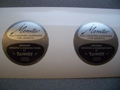 Tannoy adesivi cover - tannoy, 12"