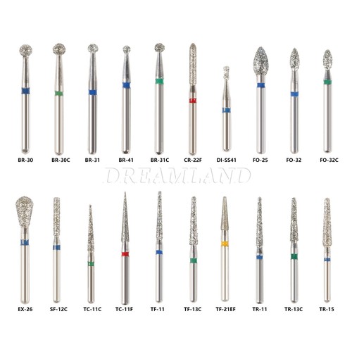 100pc dentista frese - dentista,