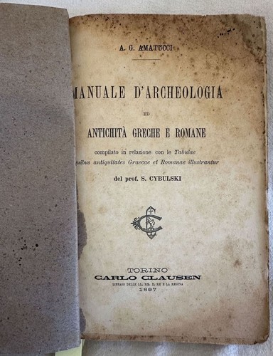 Amatucci manuale archeologia - manuale, d'archeologia