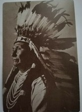 Cartolina Indiani d'America -