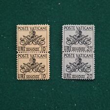 VATICANO 1954 SEGNATASSE 2