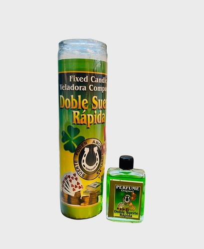 Doble suerte rapida veladora - suerte,