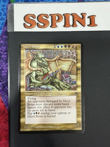 Mtg nicol bolas legends - nicol,