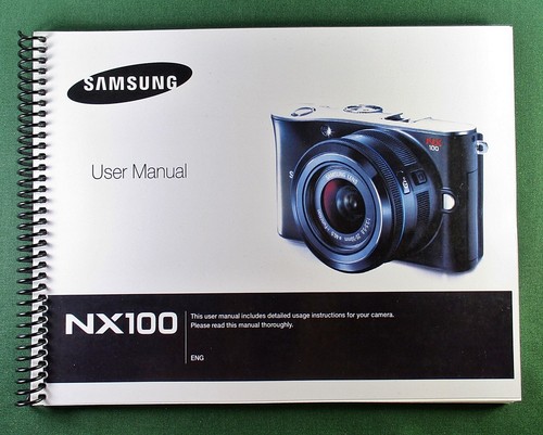 Samsung nx100 manuale utente - samsung,