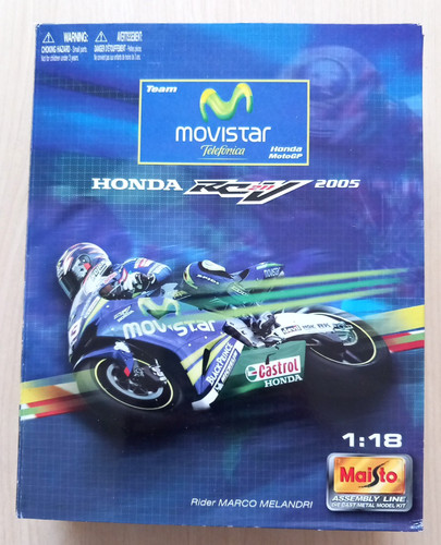 Maisto honda rcv 211 valentino - maisto,