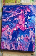 Quadro moderno  Fluid Art