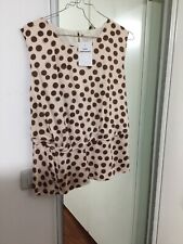 CARACTERE,  Top A Pois  In Viscosa, Tg 48, NUOVO!